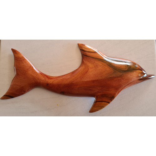 Dolphin Carving - Wall Hanging