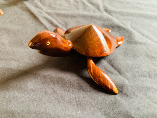 Turtle Carving - Miro Wood